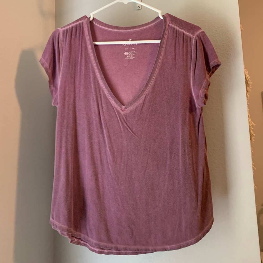American eagle Outfitters purple tee